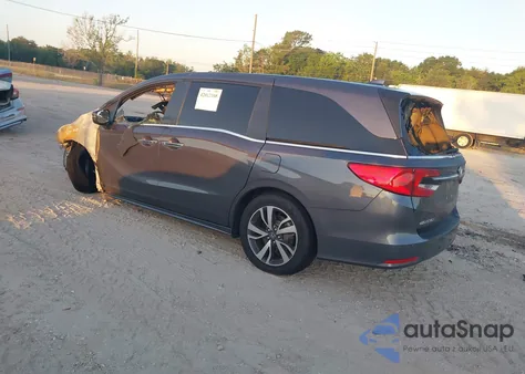 2023 Honda Odyssey Touring из США, поврежденный, VIN 5FNRL6H84PB053582